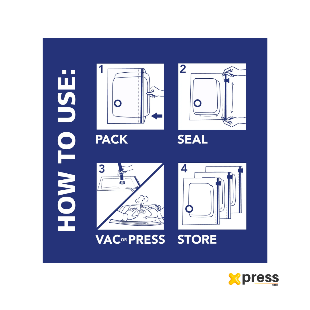 Pack de Bolsas Compresoras Premium ( 8 bolsas)